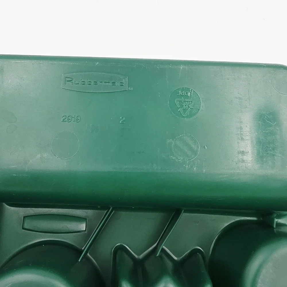 Rubbermaid Cutlery Silverware Tray #2919 Drawer‎ Organizer Hunter Green 1994 USA